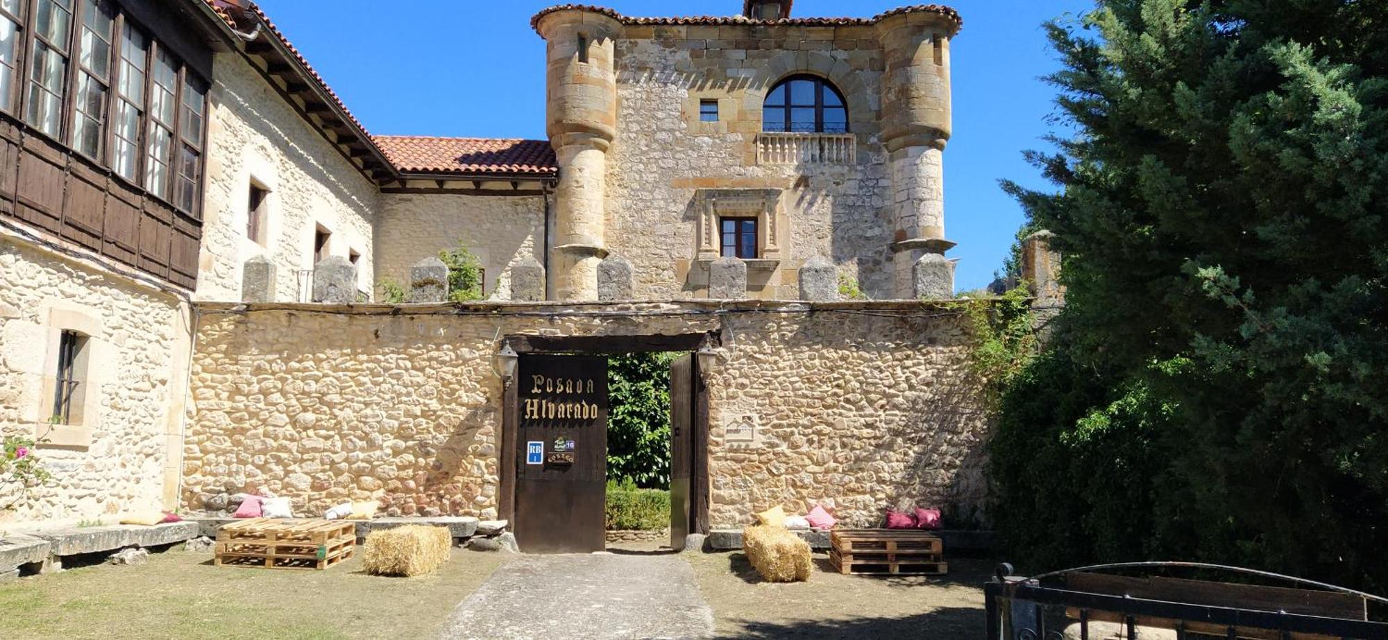 El Ribero Palacio De Los Alvarado En Las Merindades מראה חיצוני תמונה