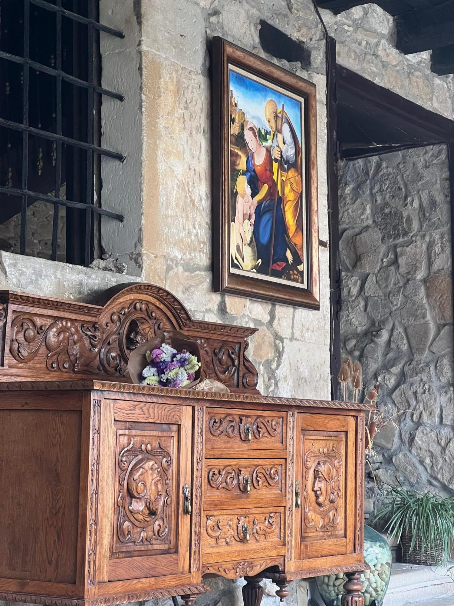 El Ribero Palacio De Los Alvarado En Las Merindades מראה חיצוני תמונה